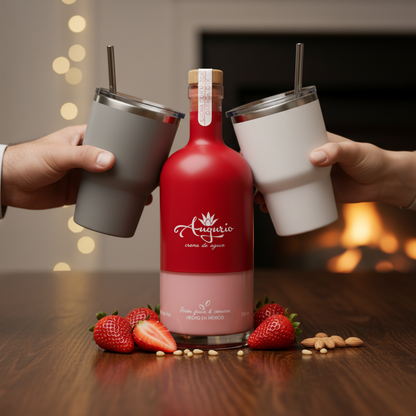 Pack San Valentín - Crema Beso Oaxaqueño con 2 termos de regalo